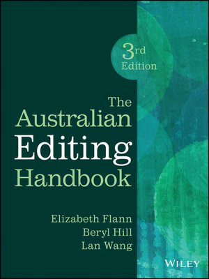 cover image of The Australian Editing Handbook
